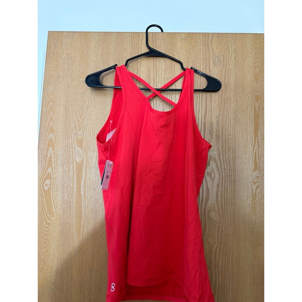 SofiBella Life Style Razor Back Work Out Tank Shirt - XL NWT